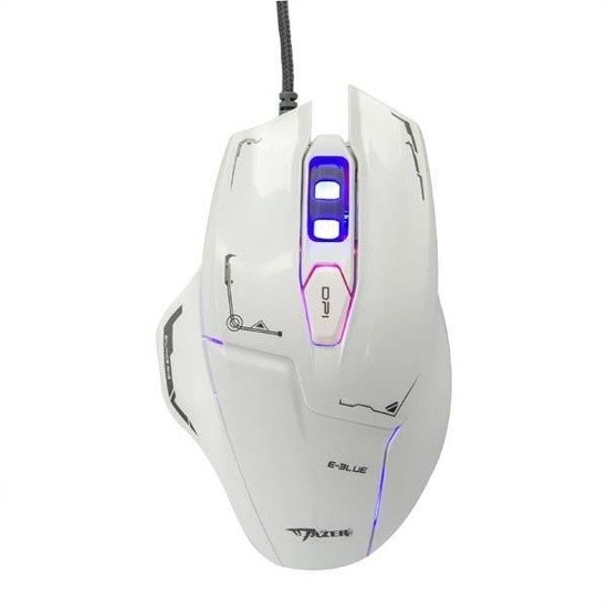 Mysz przewodowa E-Blue Mazer optyczna Gaming biała