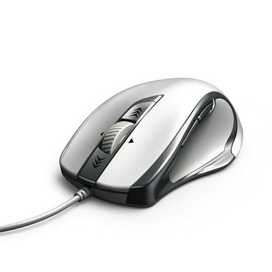 Mysz przewodowa Hama Torino optyczna biało-srebrna