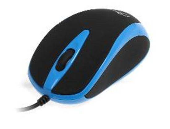 Mysz przewodowa Media-Tech PLANO MT1091B optyczna czarno-niebieska