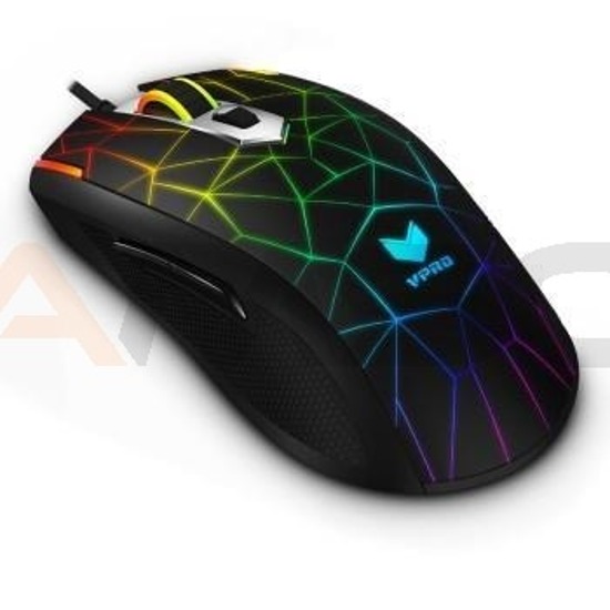 Mysz przewodowa Rapoo V26S CRACK optyczna Gaming czarna