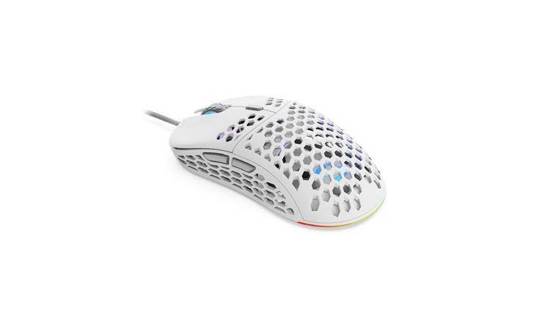 Mysz przewodowa SPC Gear LIX optyczna biała