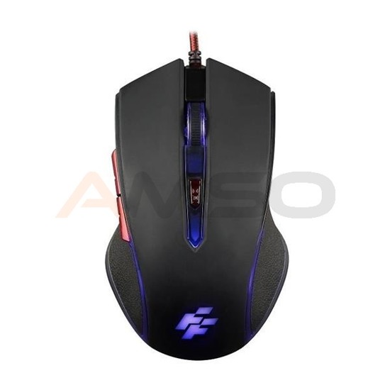 Mysz przewodowa e5 Acuter EL 100 FlashFire optyczna Gaming czarna