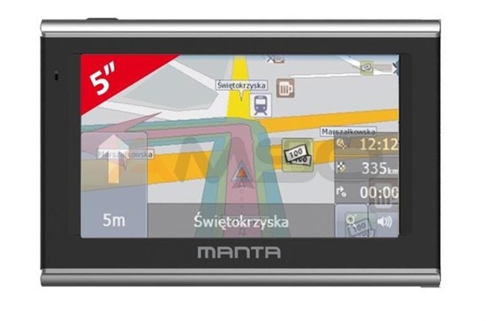 NAWIGACJA MANTA GPS570 5.0"  EASY RIDER+mapa europy