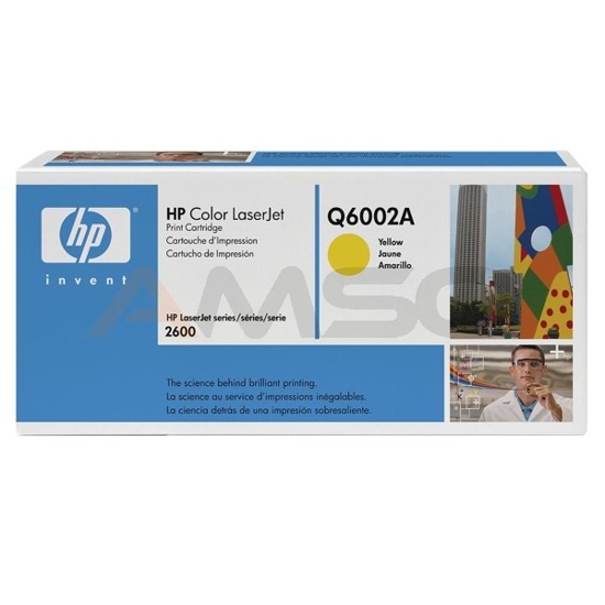 NOWY Oryginalny toner HP 124A Q6002A (Yellow)