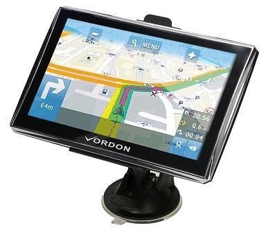 Nawigacja GPS Vordon 7'' + 4GB + FM + Mapy EU; AV + 256MB RAM