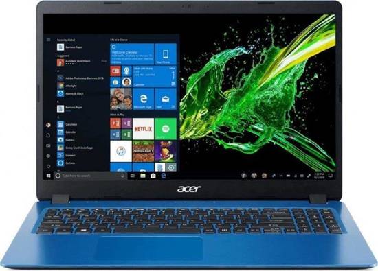 Notebook Acer Aspire 3 15.6"FHD /i3-1005G1/4GB/SSD256GB/UHD/W10S Blue