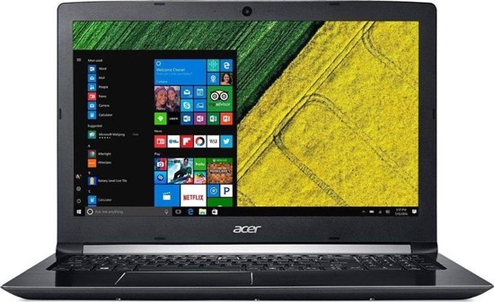 Notebook Acer Aspire 5 15.6"FHD Matt/i5-8250U/8GB/SSD256GB/MX130-2GB/W10 Black