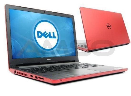 Notebook Dell Inspiron 15 5559 15,6"HD/i5-6200U/4GB/1TB/R5 M335-4GB/W10 czerwony