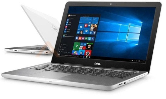 Notebook Dell Inspiron 15 5567 15,6"FHD/i5-7200U/8GB/1TB/R7 M445-4GB/W10 biały