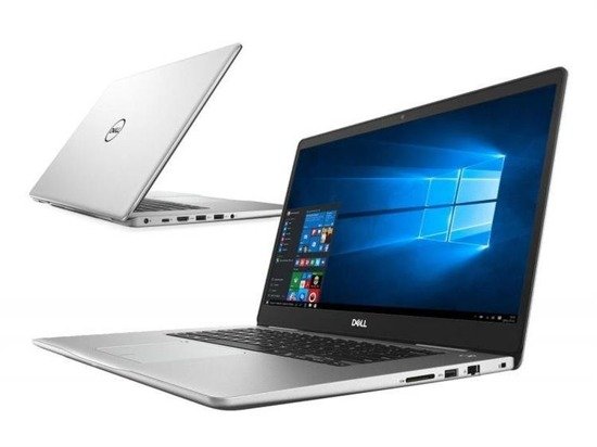 Notebook Dell Inspiron 7570 15,6"FHD/i5-8250U/8GB/SSD256GB/MX130-4GB/W10 Grey