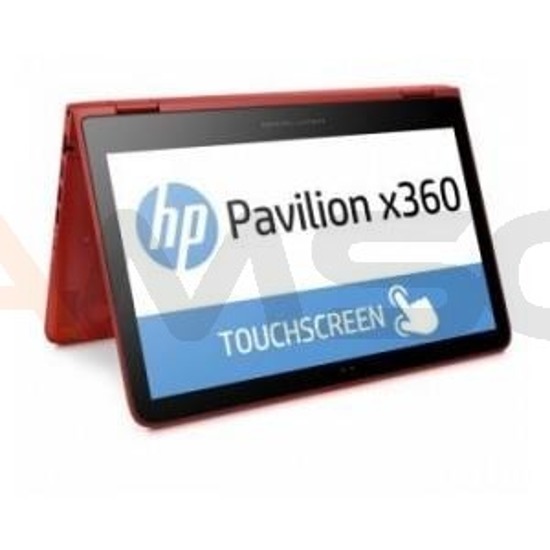 Notebook HP Pavilion x360 11-k012nw Touch 11,6" /N3700/4GB/500GB SSHD/IHD/W8.1 - Czerwony
