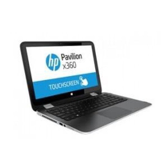 Notebook HP Pavilion x360 13,3"touch/i3-5010U/4GB/500GB/iHD5500/W81