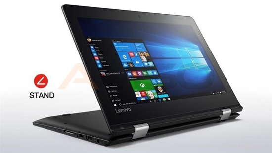 Notebook Lenovo YOGA 310-11IAP 11,6"HD/N3350/2GB/SSD32GB/iHD500/W10 Black