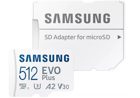 Nowa Karta Pamięci Samsung 512GB microSDXC EVO Plus 130MB/s