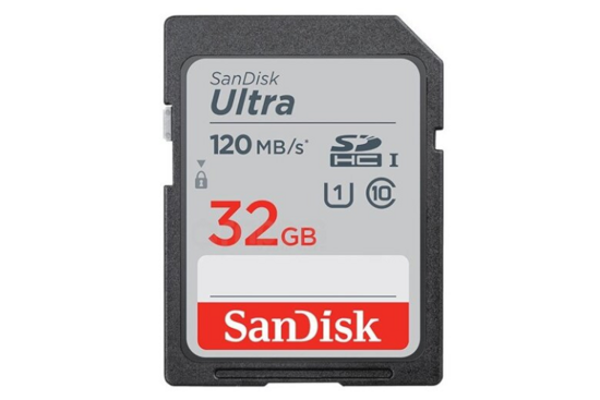 Nowa Karta Pamięci SanDisk Ultra SDHC 32GB 120Mb/s