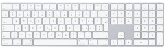 Nowa Oryginalna Klawiatura Apple Magic Keyboard Numeric Keypad Swiss A1843