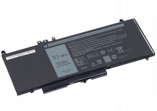 Nowa bateria do DellLatitude E5450 51Wh 7.4V 6900mAh G5M10 