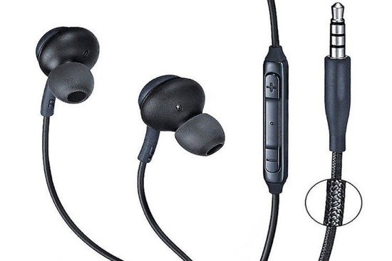 Nowe Słuchawki Samsung AKG EO-IG955 z pilotem, mikrofonem, jack 3,5mm Czarne