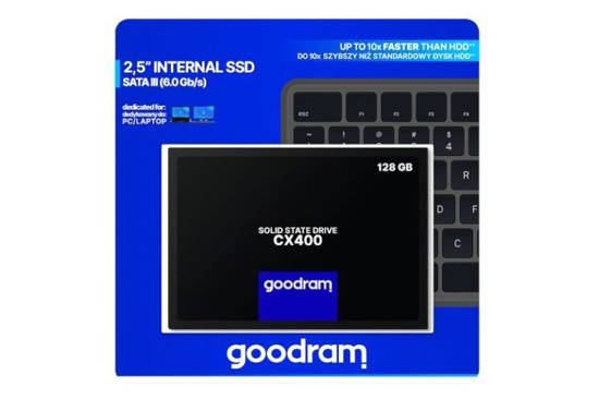 Nowy Dysk SSD GOODRAM CX400 128GB 550/450MB/s TLC