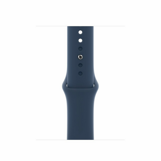 Nowy Oryginalny Pasek Apple Sport Band Abyss Blue 45mm