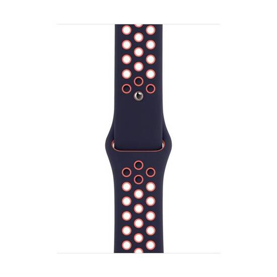 Nowy Oryginalny Pasek Apple Watch Sport Band Nike Blue/Mango 44mm