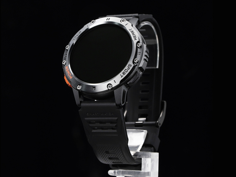 Nowy Smartwatch GlacierX Lunar Black + Pasek metalowy