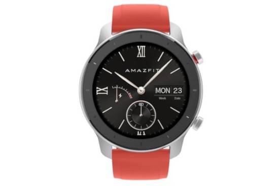 Nowy Smartwatch Huami Amazfit GTR 42mm 1.2" AMOLED Sport Czerwony