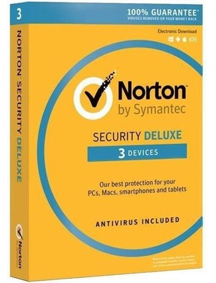Oprogramowanie NORTON SECURITY 3.0 PL 1 USER 3 DEVICE 12 MO CARD MM