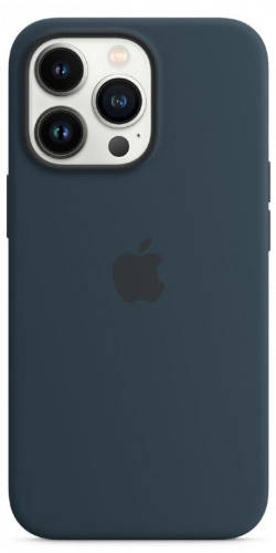 Oryginalne Etui Silikonowe Apple iPhone 13 Pro Abyss Blue