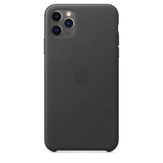 Oryginalne Etui Skórzane Apple iPhone 11 Pro Max Black
