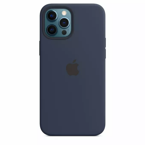 Oryginalne etui silikonowe Apple iPhone 12 Pro Max Deep Navy