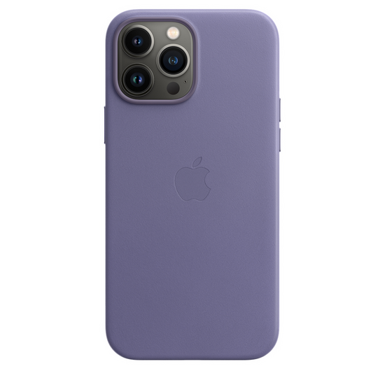 Oryginalne etui skórzane Apple iPhone 13 Pro Leather Wisteria