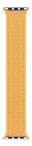 Oryginalny Pasek Apple Braided Solo Loop Maize 41mm rozmiar 6 w zaplombowanym opakowaniu