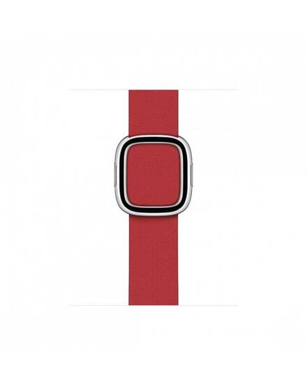 Oryginalny Pasek Apple Modern Buckle Scarlet 40mm rozmiar M