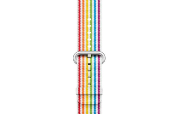 Oryginalny Pasek Apple Watch 38mm Pride Edition Woven Nylon w zaplombowanym opakowaniu