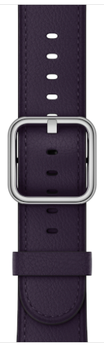 Oryginalny Pasek Apple Watch Classic Buckle Aubergine 42mm w zaplombowanym opakowaniu