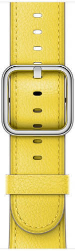 Oryginalny Pasek Apple Watch Classic Buckle Spring Yellow 42mm w zaplombowanym opakowaniu