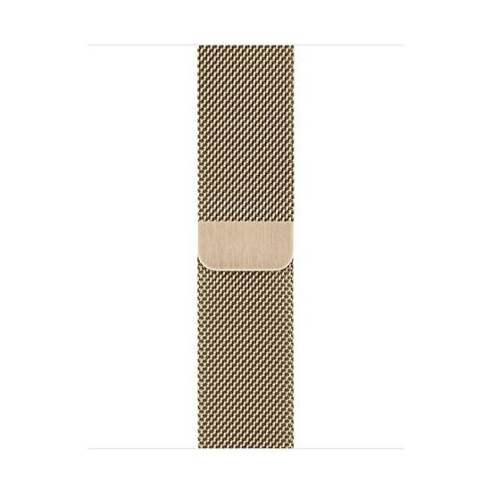 Oryginalny Pasek Apple Watch Milanese Loop Silver 40mm Stainless Steel Gold