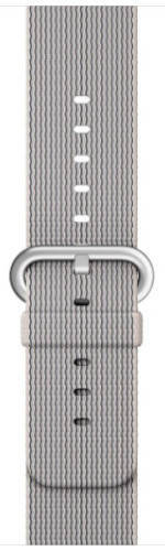 Oryginalny Pasek Apple Watch Woven Nylon Pearl 42mm 