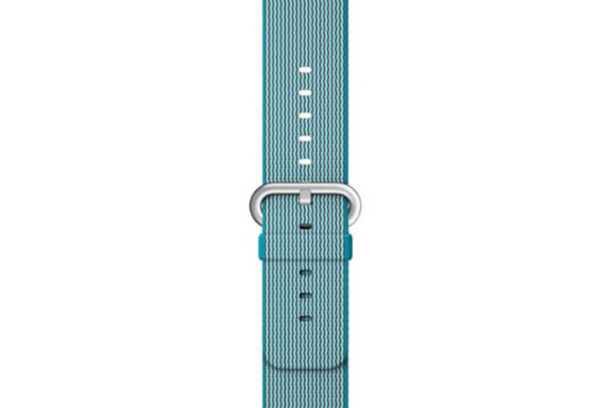 Oryginalny Pasek Apple Watch Woven Nylon Scuba Blue 38mm w zaplombowanym opakowaniu