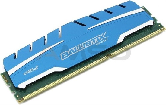 Pamięć DDR3 Crucial Ballistix Sport 8GB 1866MHz CL10 1.5V Blue