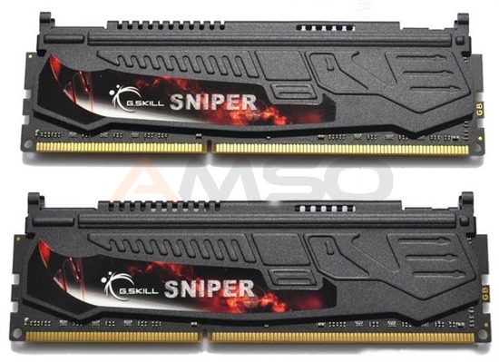 Pamięć DDR3 G.SKILL Sniper 16GB (2x8GB) 2400MHz CL11 XMP 1.65V