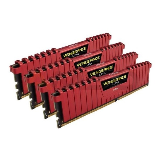 Pamięć DDR4 Corsair Vengeance LPX 32GB (4x8GB) 3400MHz CL16 1,35V Red