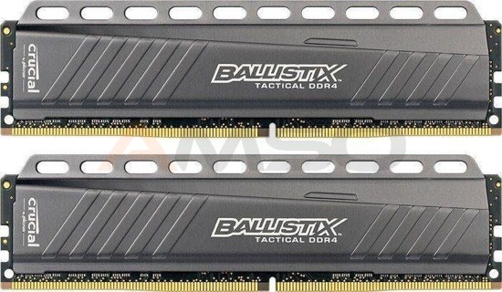 Pamięć DDR4 Crucial Ballistix Tactical 8GB (2x4GB) 3000MHz CL16 1,35V Gray