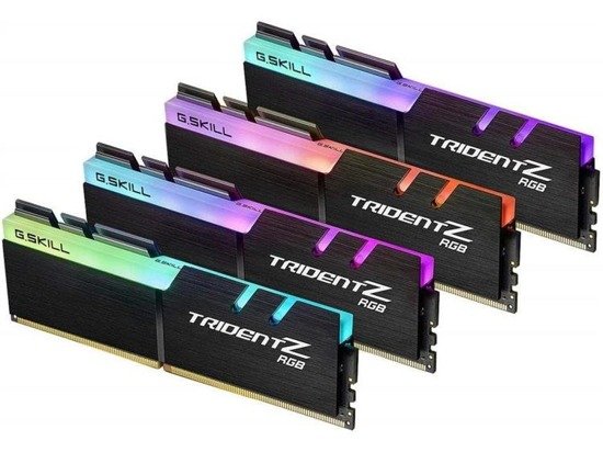 Pamięć DDR4 G.Skill Trident Z RGB 32GB (4x8GB) 3000MHz CL15 1,35V XMP 2.0 Podświetlenie LED