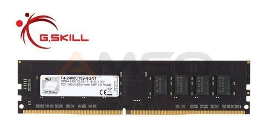 Pamięć DDR4 G.Skill Value 4 8GB 2400MHz 8GBx1 CL15 1,2V