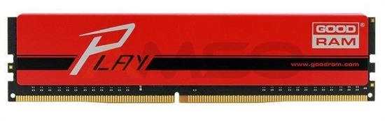 Pamięć DDR4 GOODRAM PLAY 8GB 2400MHz CL15-15-15 1024x8 RED