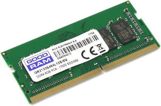 Pamięć DDR4 GOODRAM SODIMM 8GB 2133MHz CL15