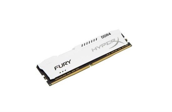 Pamięć DDR4 Kingston HyperX Fury 16GB (1x16GB) 2666MHz CL16 1,2V White