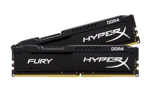 Pamięć DDR4 Kingston HyperX Fury Black 32GB (2x16GB) 2400MHz CL15 1,2V